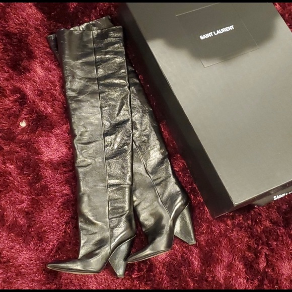 Saint Laurent Nikki Boots 105 - Picture 2 of 7